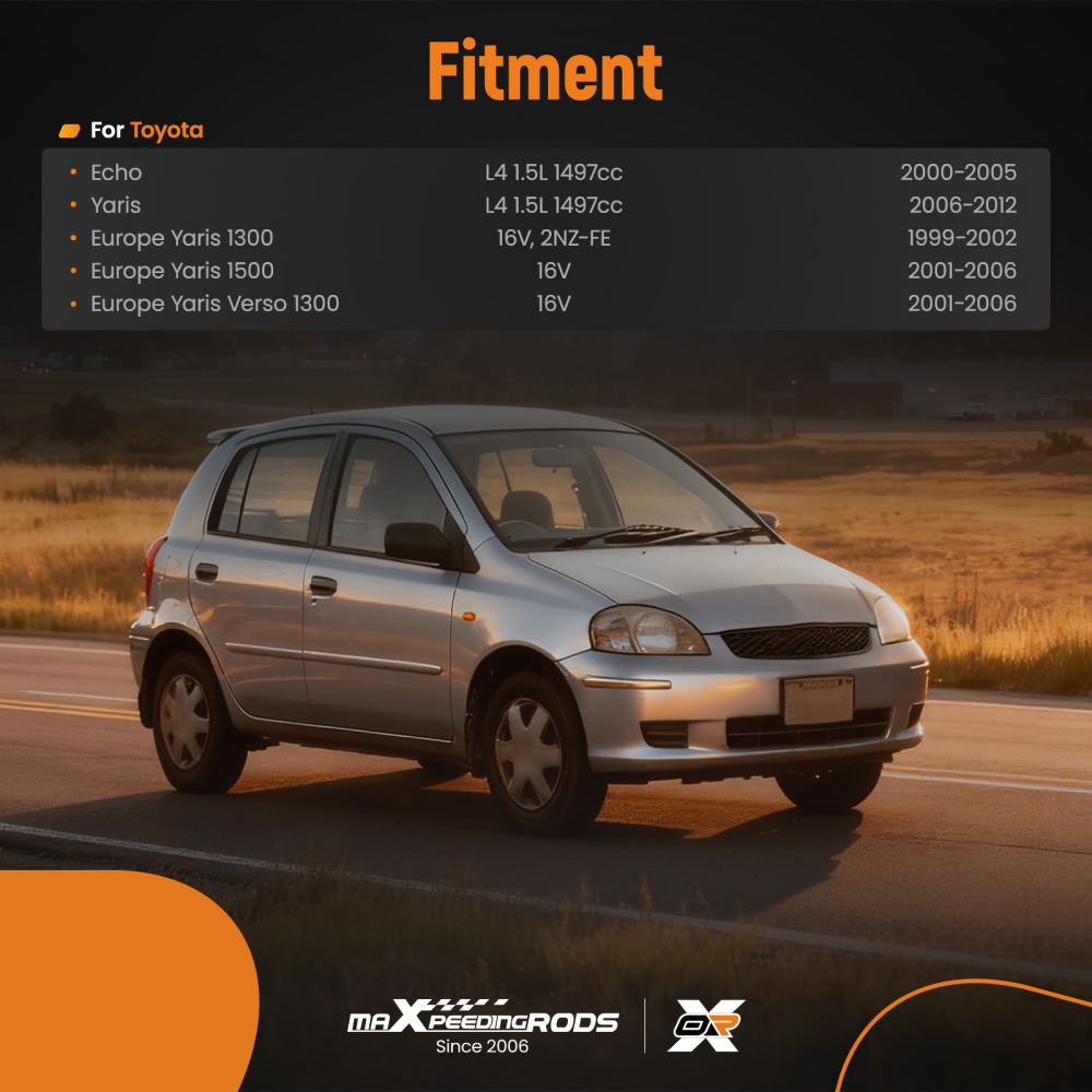 Starter Motor compatible for Toyota Europe compatible for Yaris 1300 1500 16V 1999-2006 17806N 9T PLGR CW