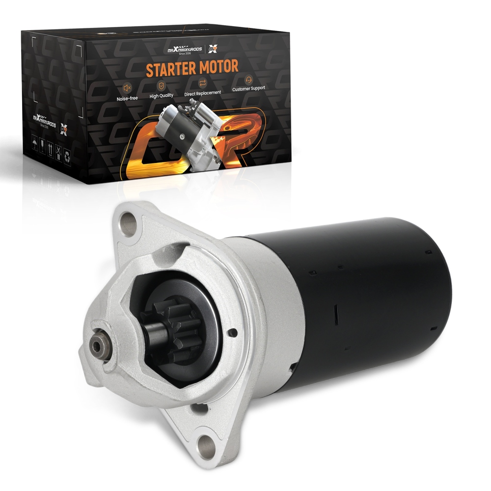 Starter Motor compatible for Caterpillar 3024C Perkins 404D-22 18949N 2.0KW CW 9T 12V