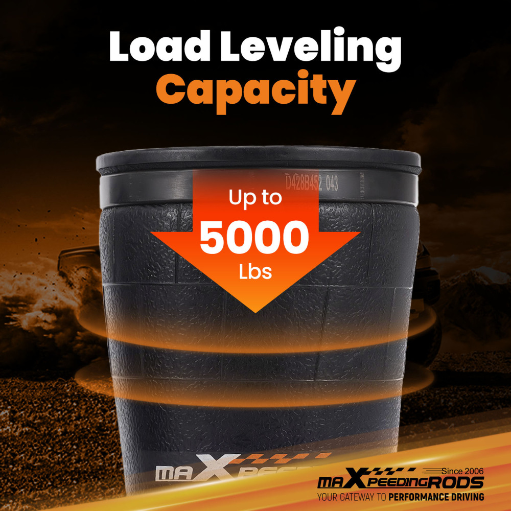 Towing Air Spring Bag Kit compatible for Toyota Hiace Commuter H200 KDH221 TRH223 2005-2019