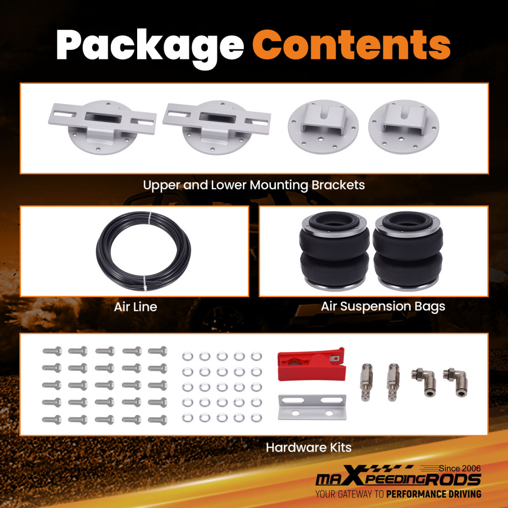 Towing Air Suspension Spring Bag leaf Helper Kit For Volkswagon Amarok 2022-