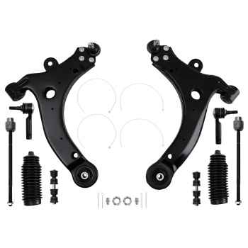 10x Suspension Front Lower Control Arms Kit for 2000-07 compatible for Chevy Impala compatible for Monte Carlo