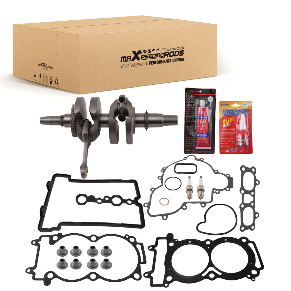 CrankshaftConnecting Rods Full Gasket Set compatible for Polaris RZR XP 1000 2014-2017