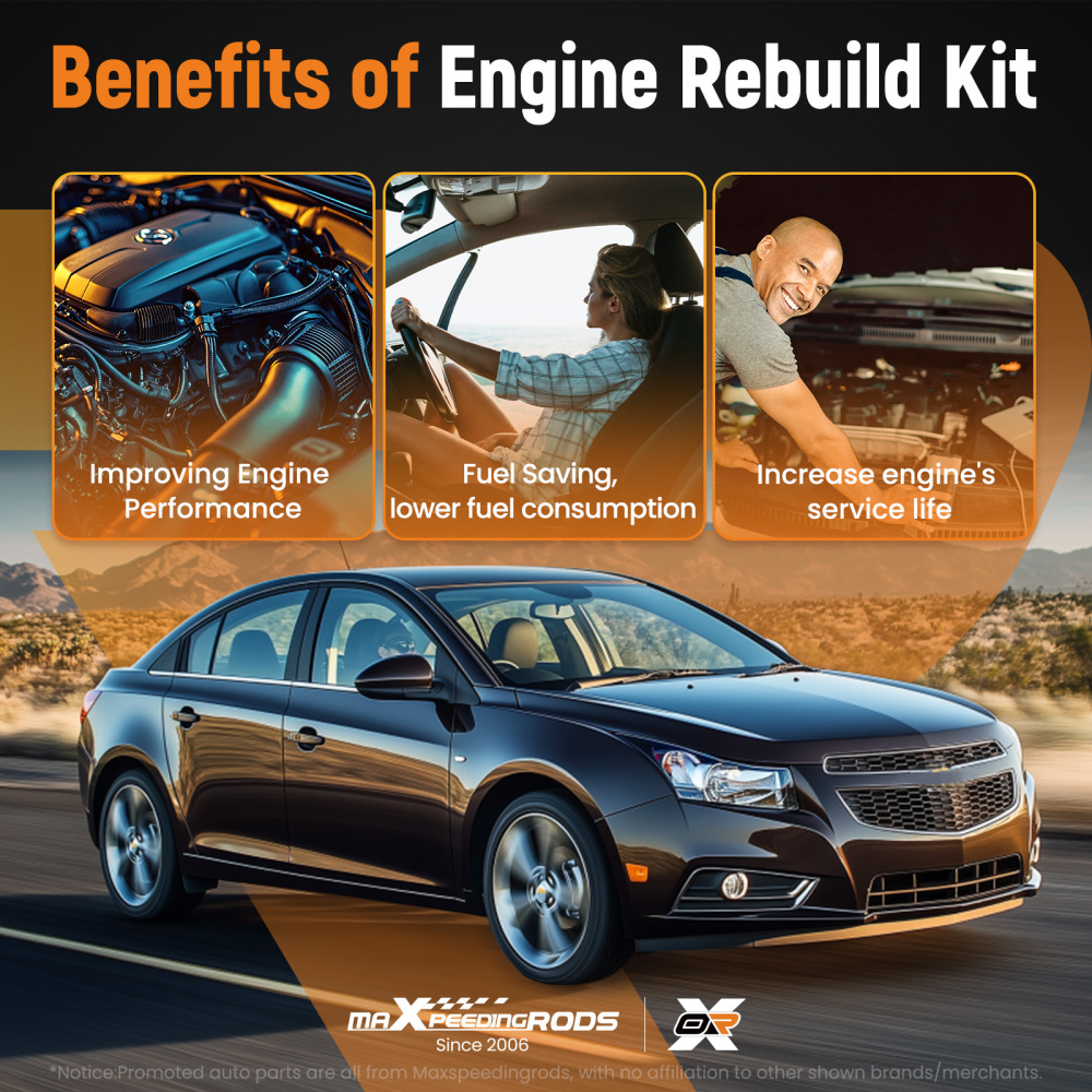 Head washer bolt set is compatible for Chevrolet Cruze Sonic 2012-2017 ES7246