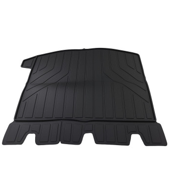 All Season Cargo Mat compatible for Ford Escape 2013-2019 Black TPE Trunk Bed Liner