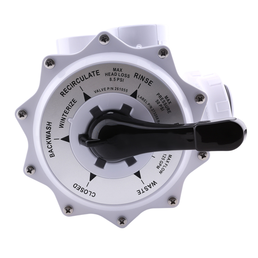 6-Position Valve for Pentair Quad DE Filter QUAD60/QUAD80/QUAD100 261055