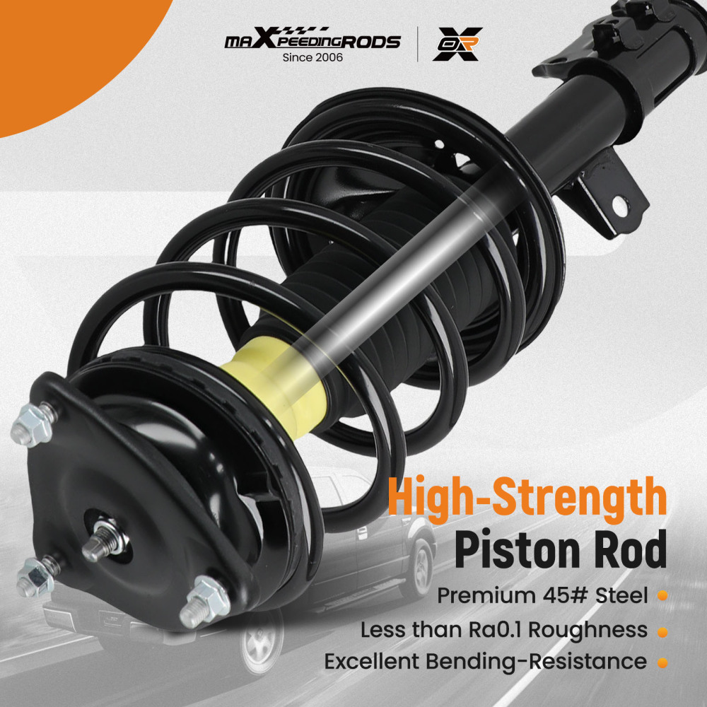 FrontRear Quick Complete Struts compatible for Hyundai Elantra Sedan 2007-2010 172305