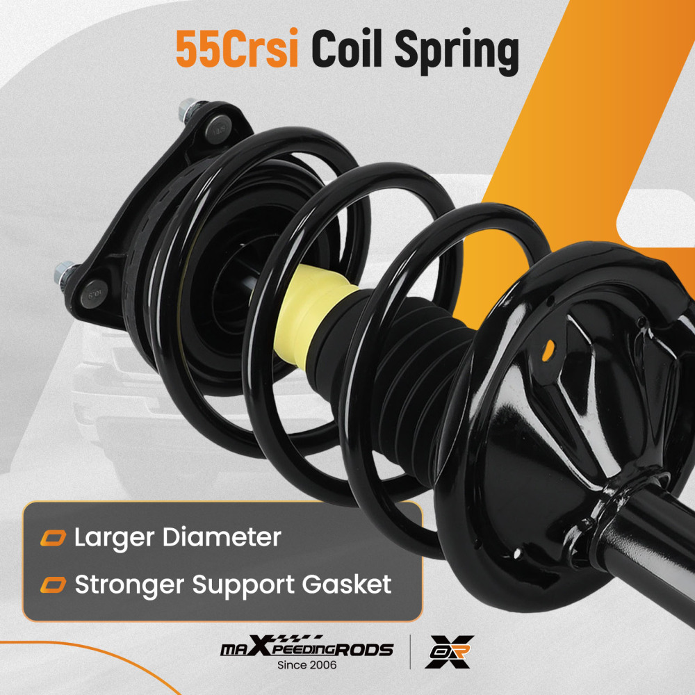 FrontRear Quick Complete Struts compatible for Hyundai Elantra Sedan 2007-2010 172305