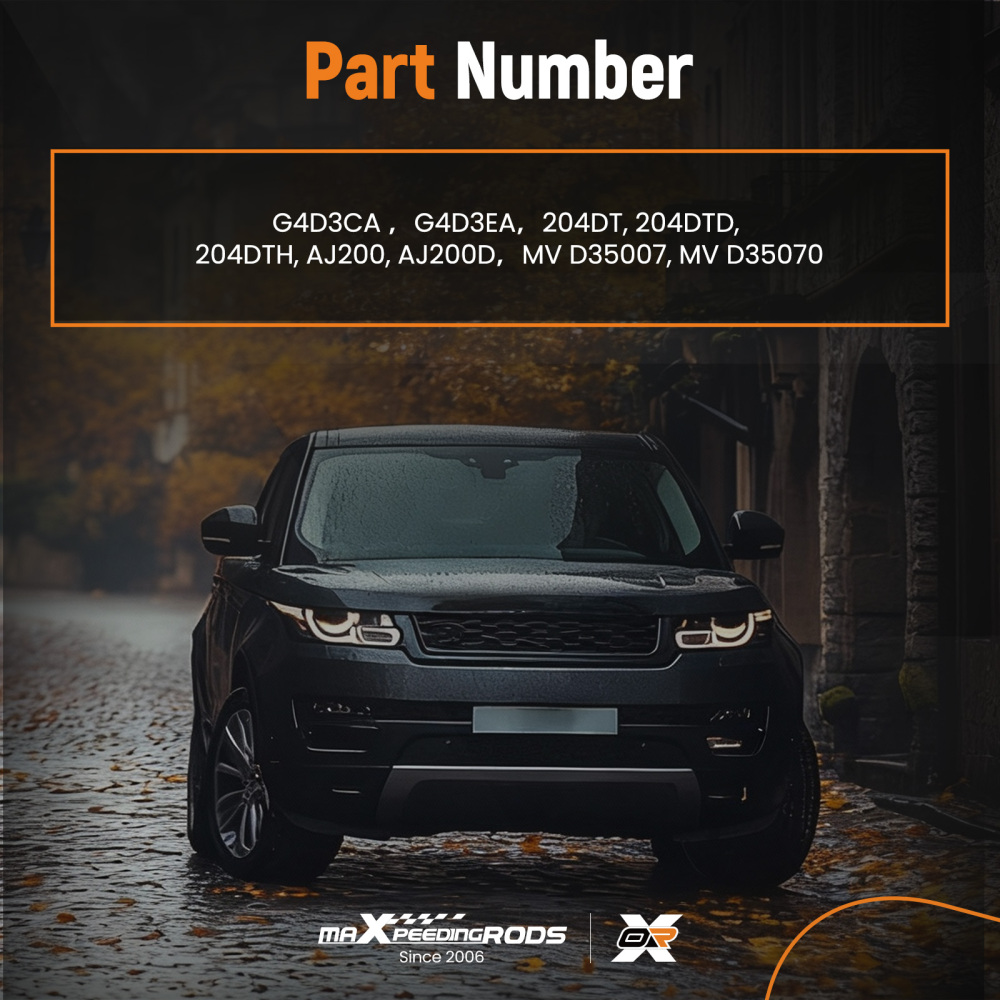 Crankshaft w/ Main Big End Bearings compatible for Land Rover Range Rover 204DT 204DTD