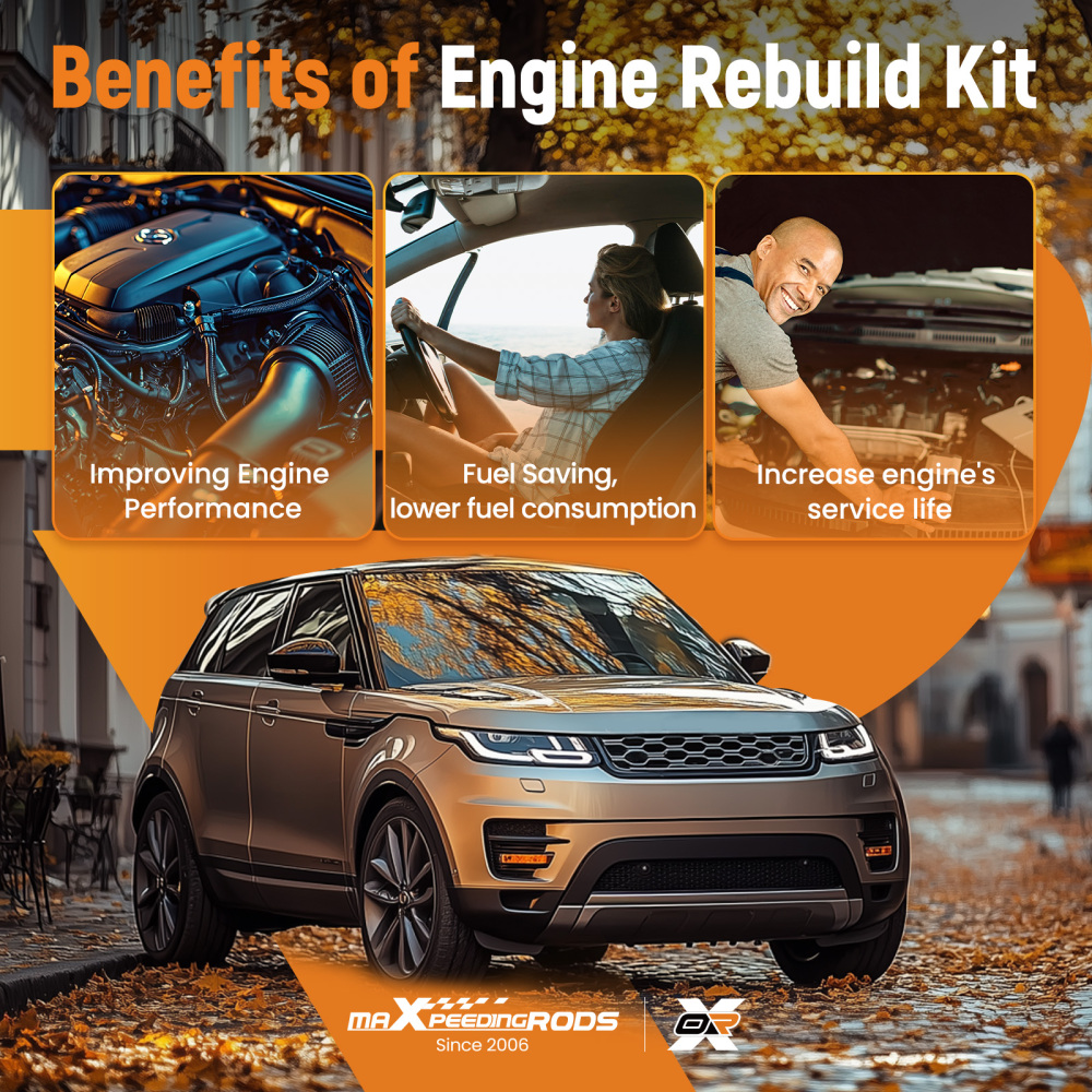 Crankshaft w/ Main Big End Bearings compatible for Land Rover Range Rover 204DT 204DTD