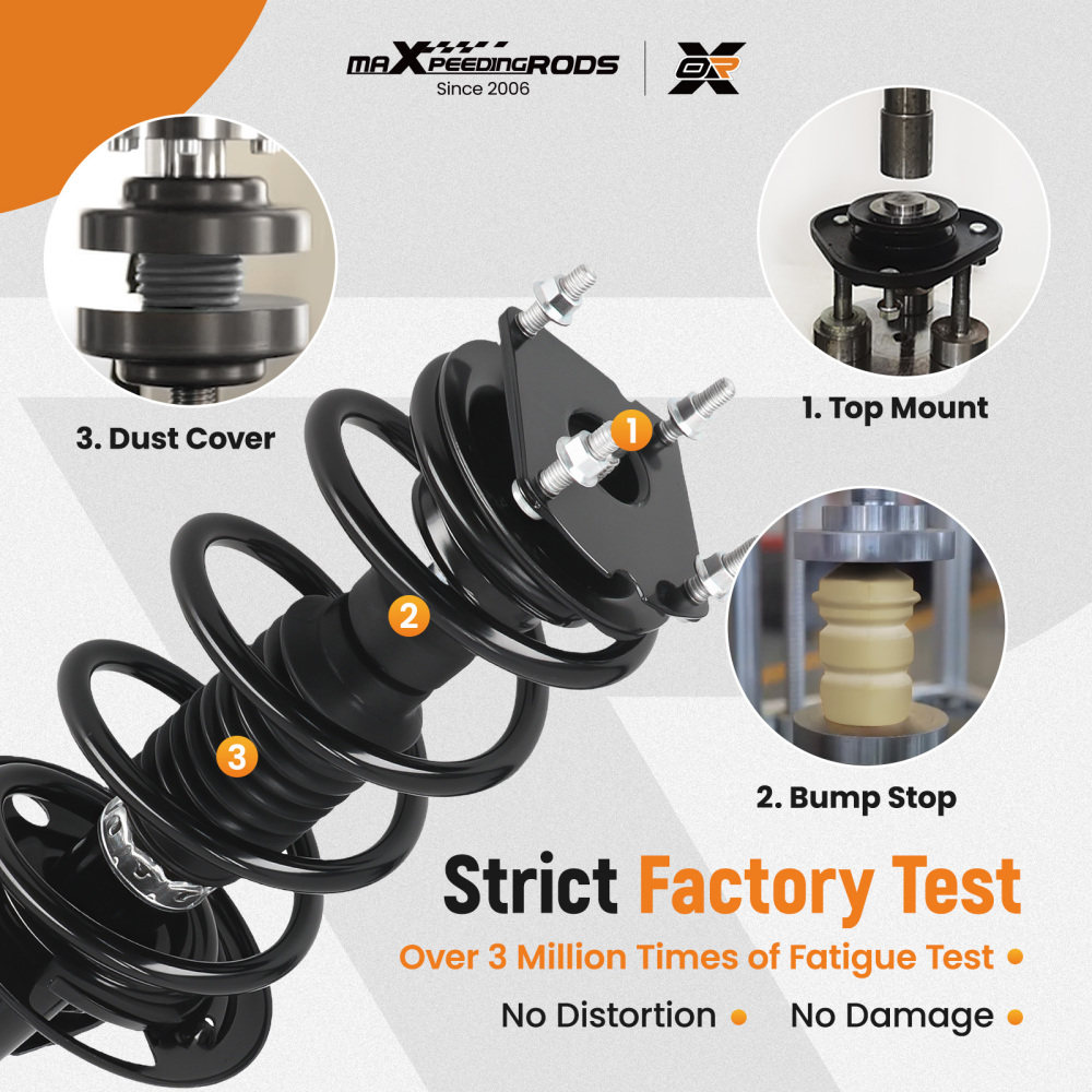 Suspension Kit Front Strut Spring Assembly compatible for FORD EXPLORER AWD 2011-2013