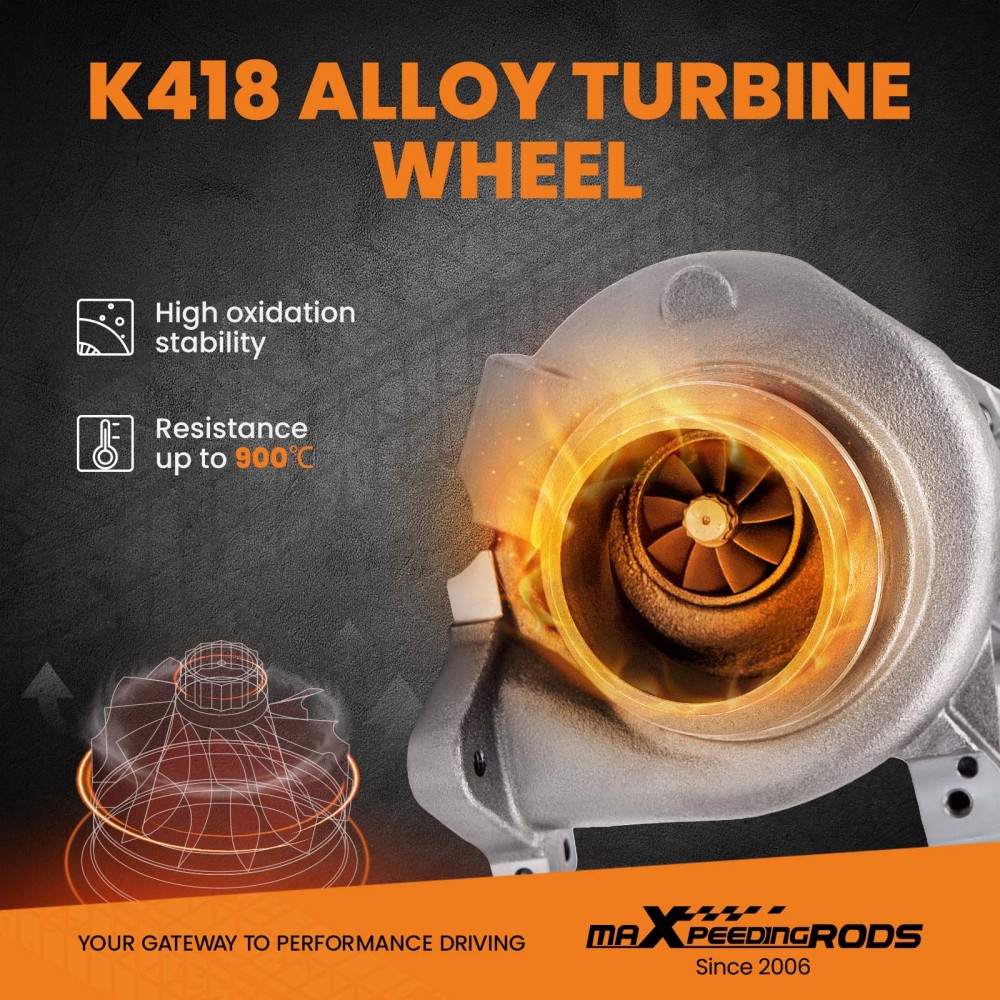 GT2256V 736088 Turbo Charger compatible for Dodge Sprinter 2500 3500 2.7L Diesel 2004-2006