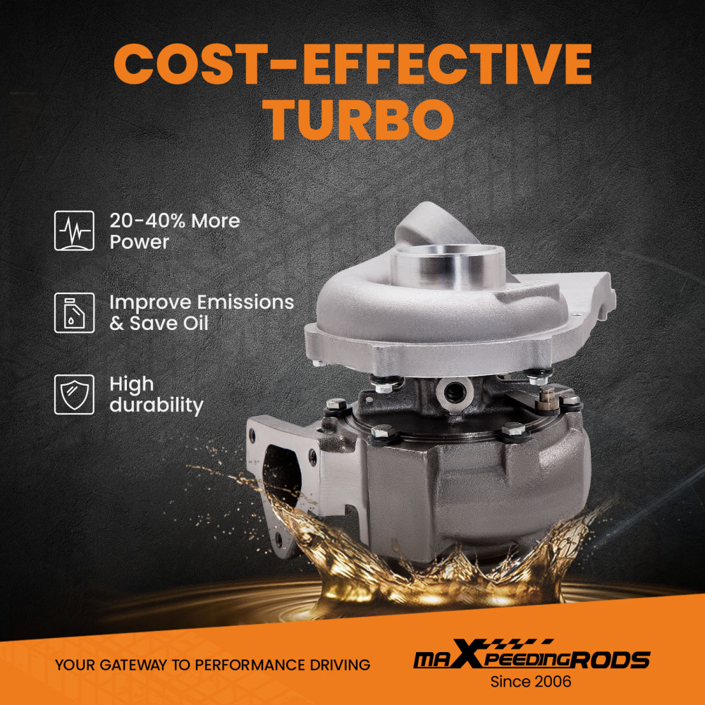 GT2256V 736088 Turbo Charger compatible for Dodge Sprinter 2500 3500 2.7L Diesel 2004-2006