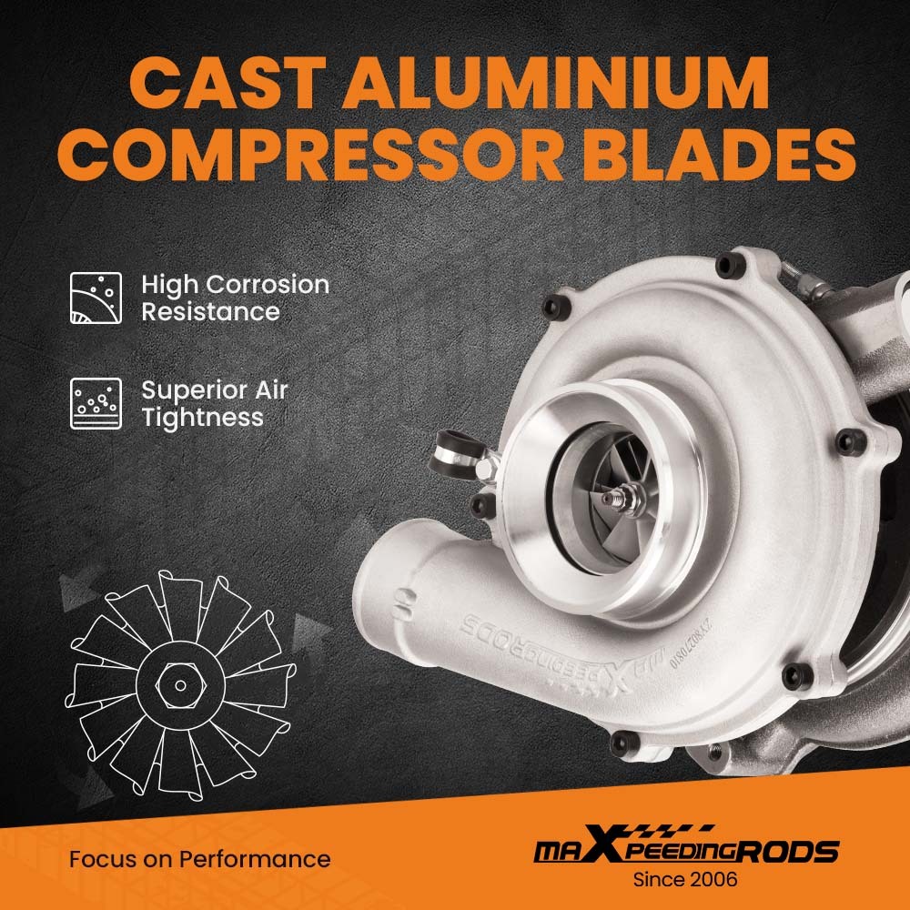 Turbo compatible for Ford F250 F350 F450 Powerstroke Super Duty 6.0L 2004 2005 2006 2007