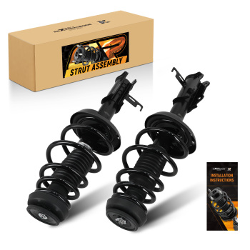 Pair Front Strut Spring Absorbers compatible for Chevrolet Cruze compatible for FWD 2012-2015 1.4L 1.8L