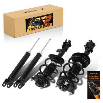 Quick Complete Front Rear Strut w/ Coil Spring compatible for Kia Optima 2011-2015