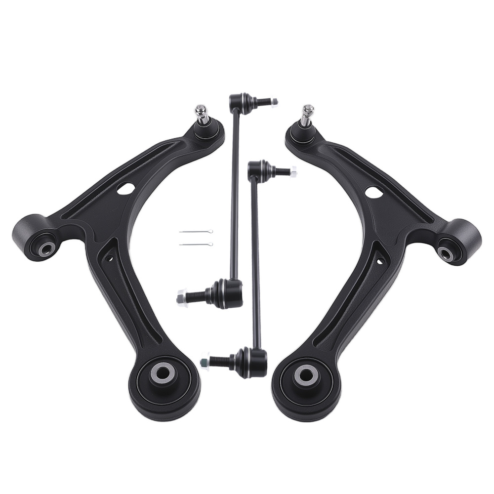 Front Lower Control Arms w/Ball Joint Sway Bars for 2006 2007 2008 compatible for Honda Pilot