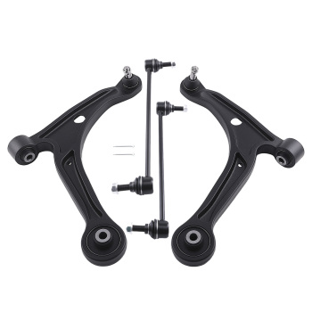 Front Lower Control Arms w/Ball Joint Sway Bars for 2006 2007 2008 compatible for Honda Pilot