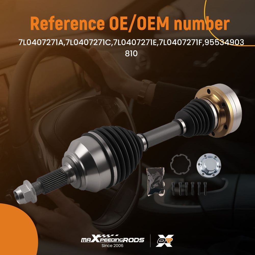 Albero CV Anteriore compatibile per Porsche Cayenne compatibile per VW Touareg compatibile per Audi Q7 2002-2015 95534903810