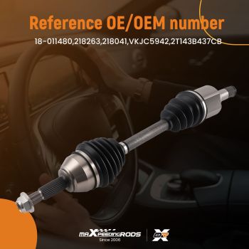 DRIVESHAFT NEAR/SIDE compatible for FORD TRANSIT CONNECT-TOURNEO CONNECT 2002gt;2013