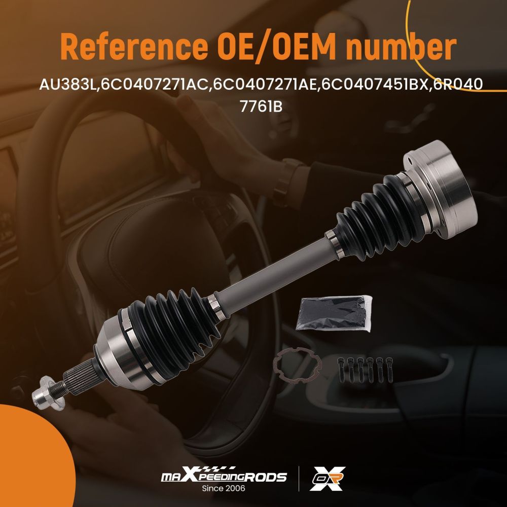 Albero CV Anteriore compatibile per Seat Ibiza IV ST 6P8 1.2 TSI 2012-2015 6C0407271AC