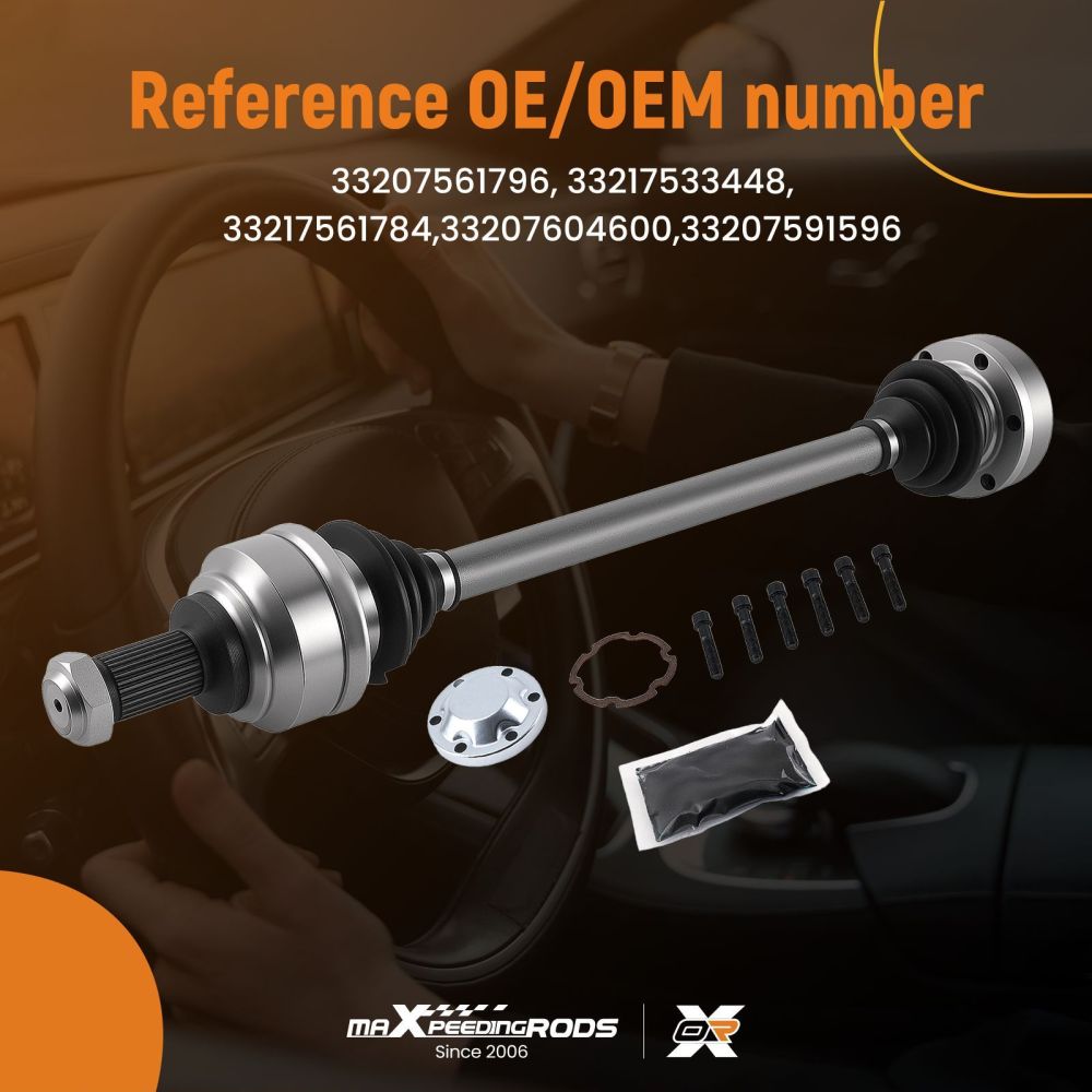 Albero di Trasmissione Destro compatibile per BMW 3 E90 325i 330i 335i 33207561796