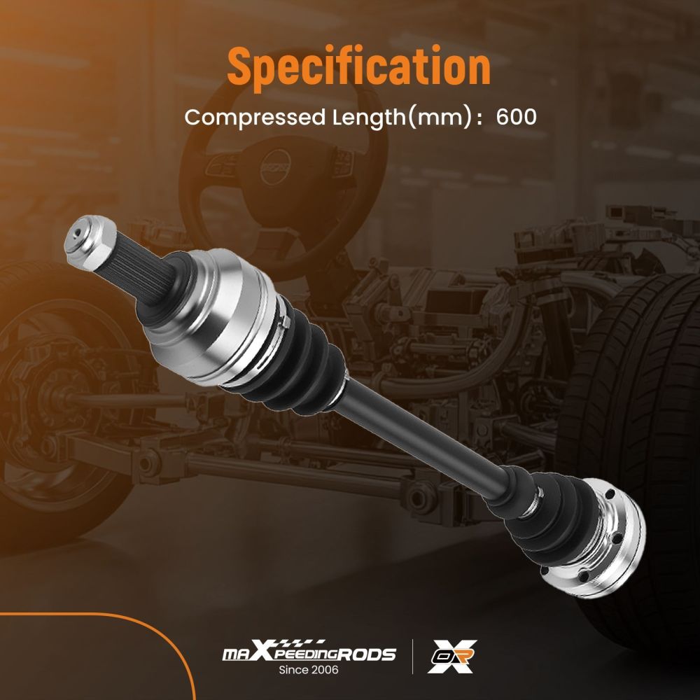 Albero di Trasmissione compatibile per BMW Serie 3 E90 335d Berlina 2006-2011 33217561789