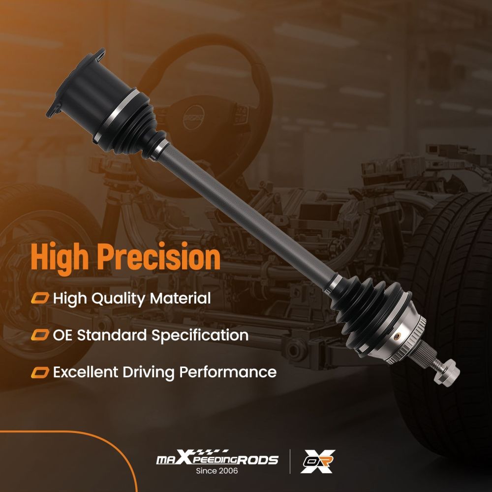 Drive Shaft Front Left compatible for Audi A4 B6 B7 compatible for Seat Exeo 3R2 3R5 8E0407271AT Manual