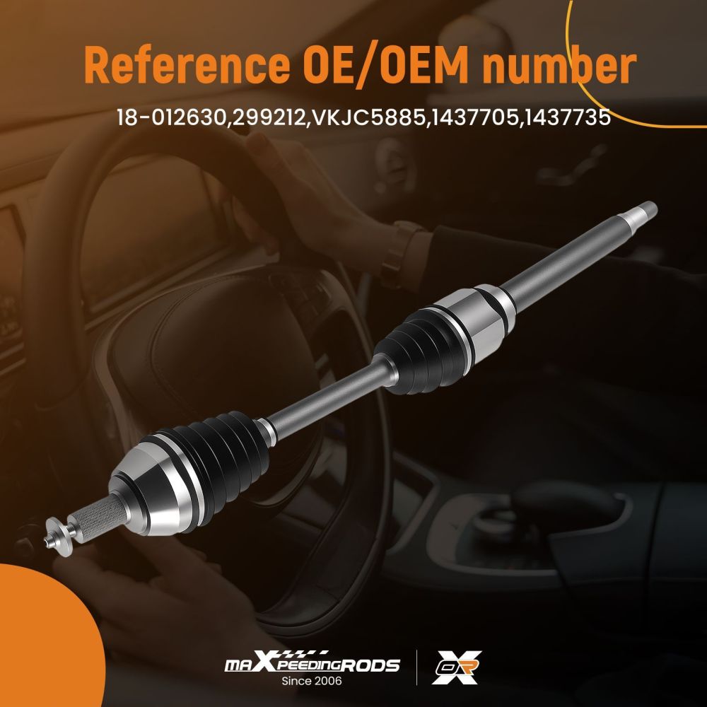 Semiasse CV Anteriore Destro compatibile per Ford Galaxy 1.6-2.2L 2006-2015 1460805
