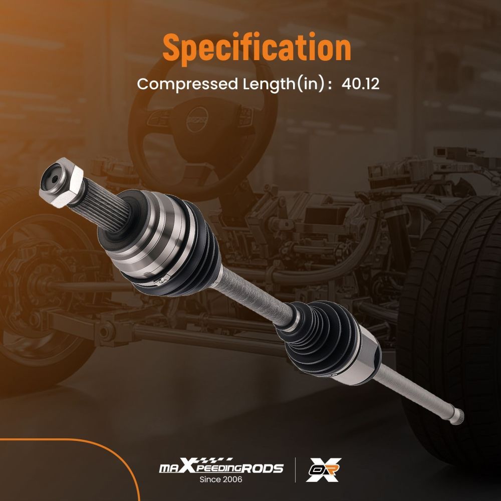 Albero CV Anteriore Destro compatibile per BMW X6 E71/F16 4.4L 2008-2018 31608631750