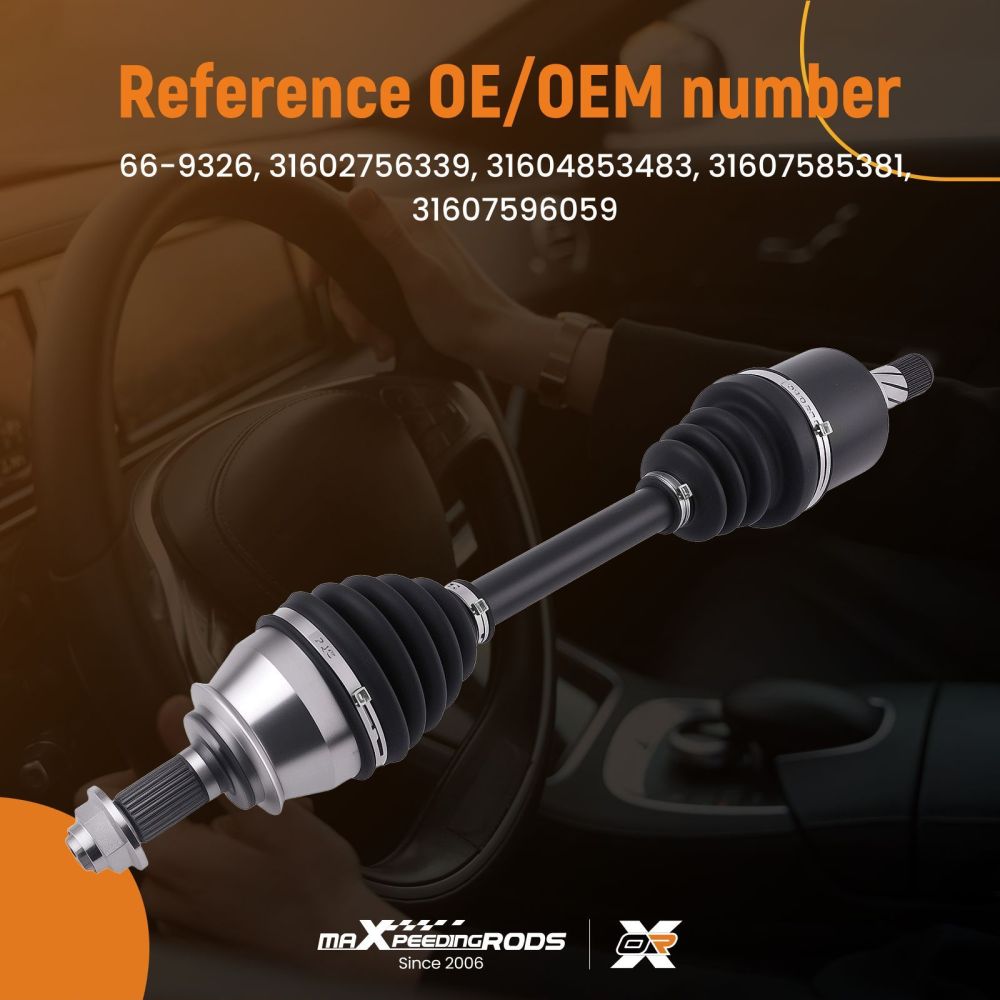 Albero CV Anteriore Sinistro compatibile per MINI Cooper D R56 R57 R55 1.6L 2006-2014