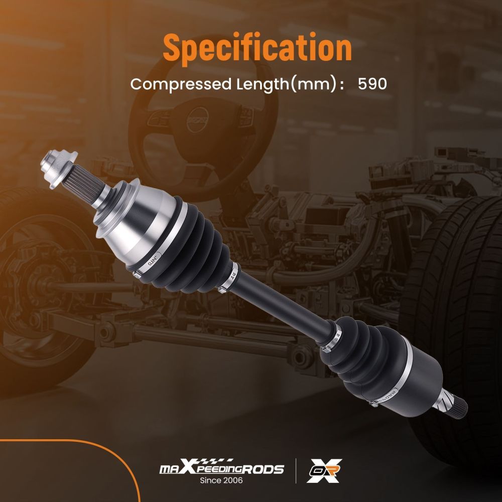 Albero CV Anteriore Sinistro compatibile per MINI Cooper D R56 R57 R55 1.6L 2006-2014