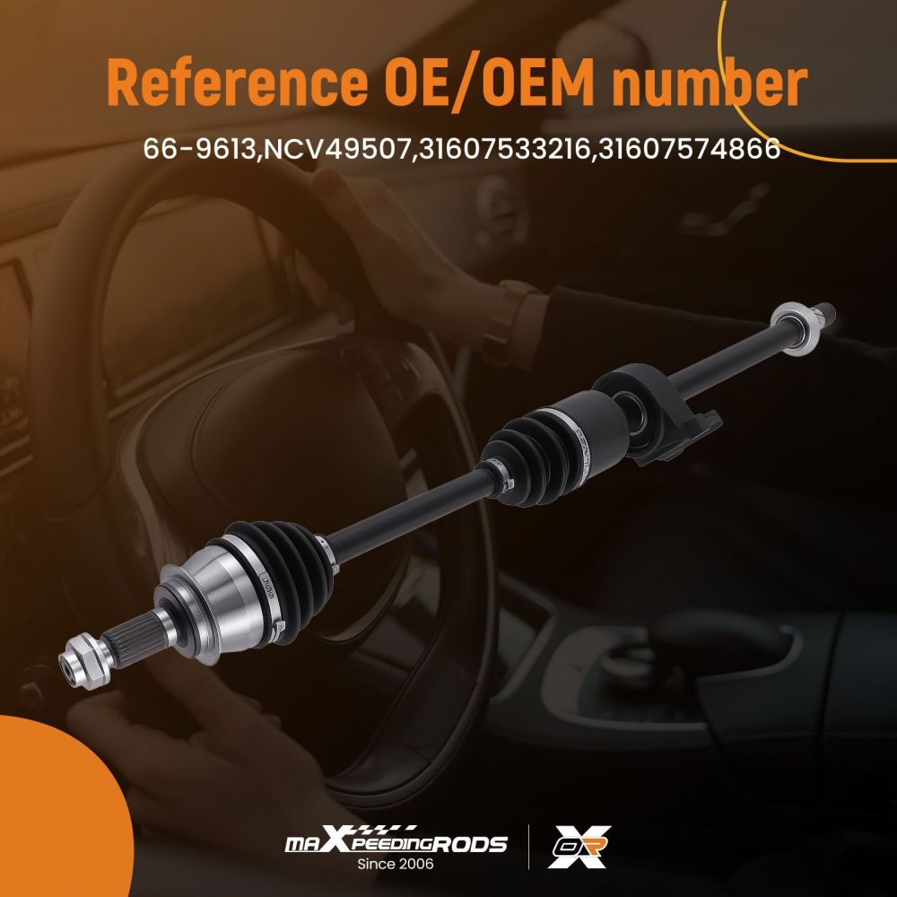 Albero CV Anteriore Destro compatibile per MINI Cooper R50 R53 1.6L 2005-2006 31607574866