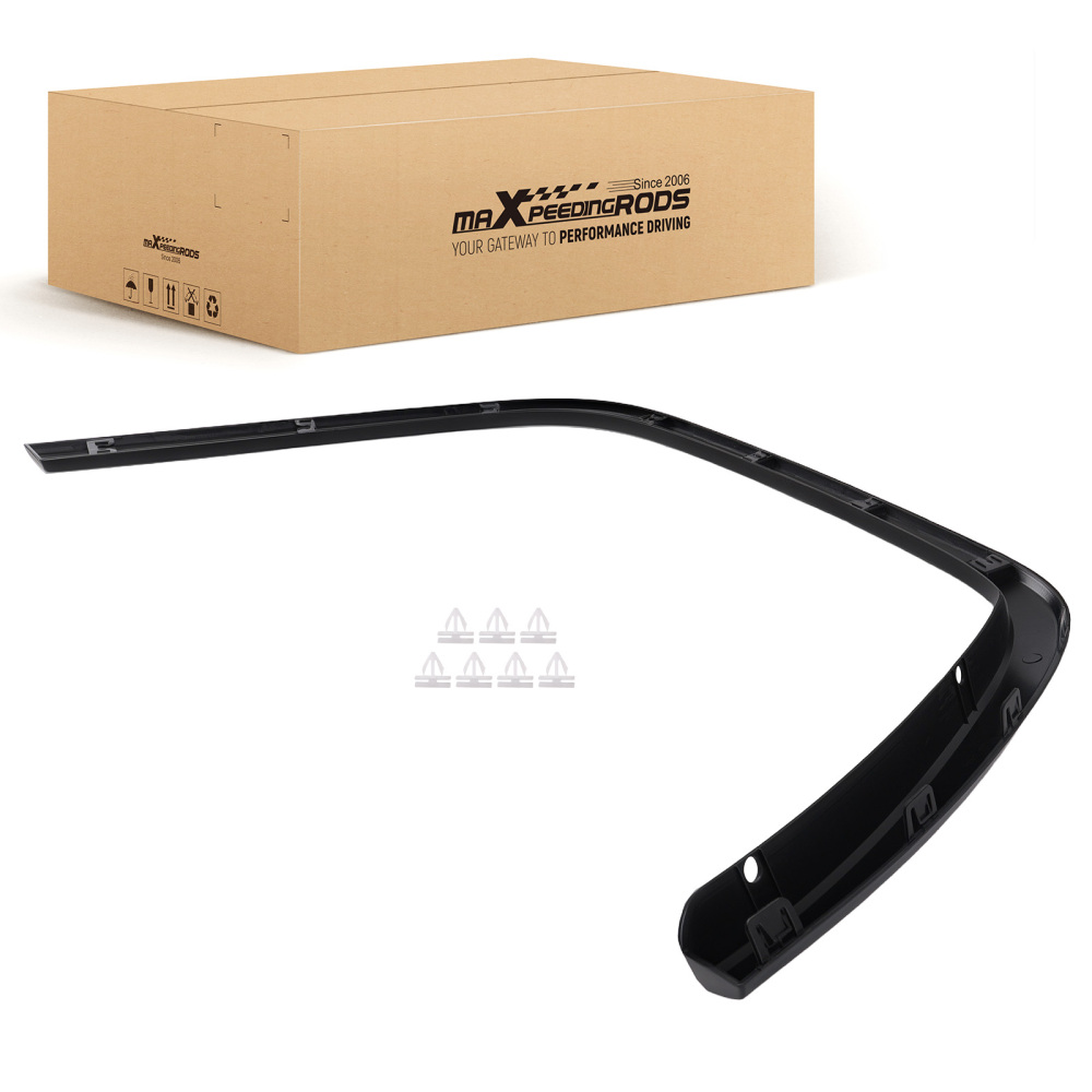 Front Fender Flare Molding LH for Grand Cherokee 2017-2022 5XT67TZZAB Black