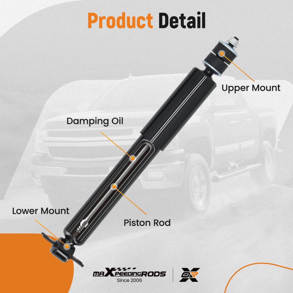 2pcs Front Complete Struts Assembliy compatible for Dodge Ram 2500 2003-2010 4.7L 5.7L 6.7L