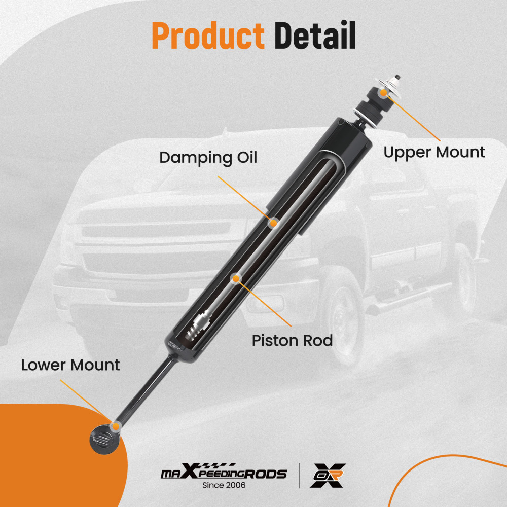 MaXpeedingrods Front Struts Shocks compatible for Ford Explorer Sport Trac 4WD 2001-2005