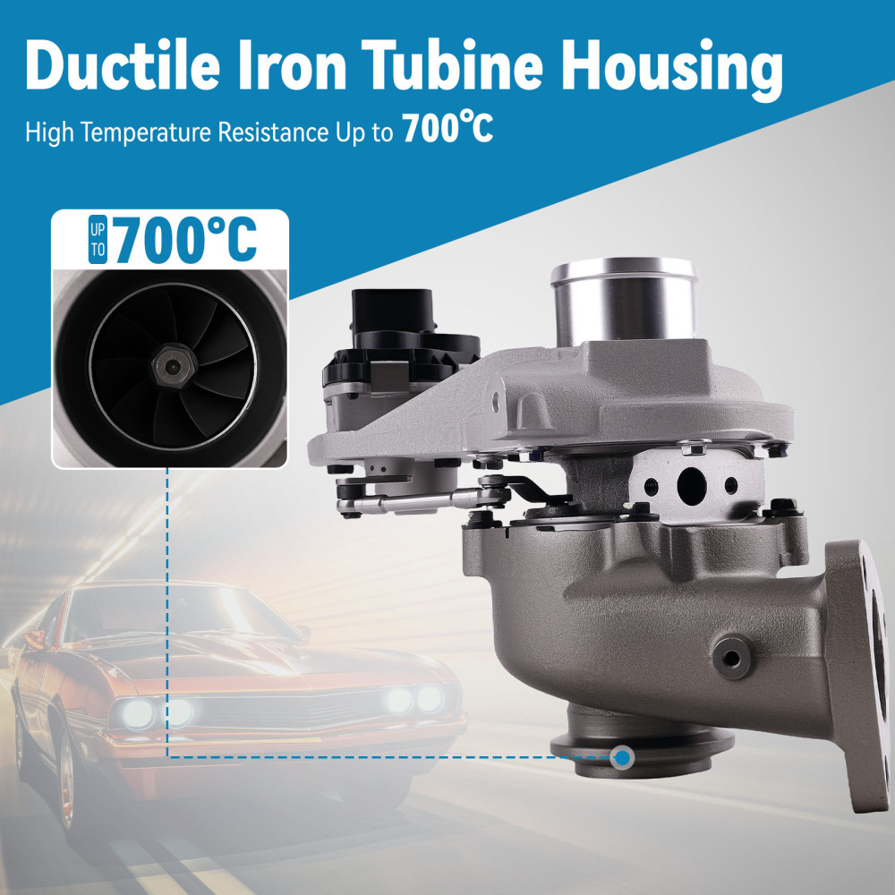 Turbocharger GTD1444VZ compatible for Ford Transit Custom V362 2.0L Diesel 838417-5002