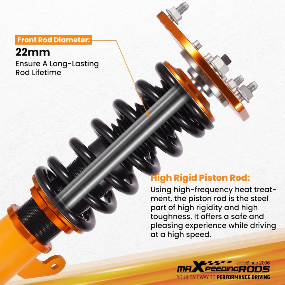 Performance Coilovers Kits compatible for Mitsubishi Eclipse 00-05 Coil Spring Shock Struts