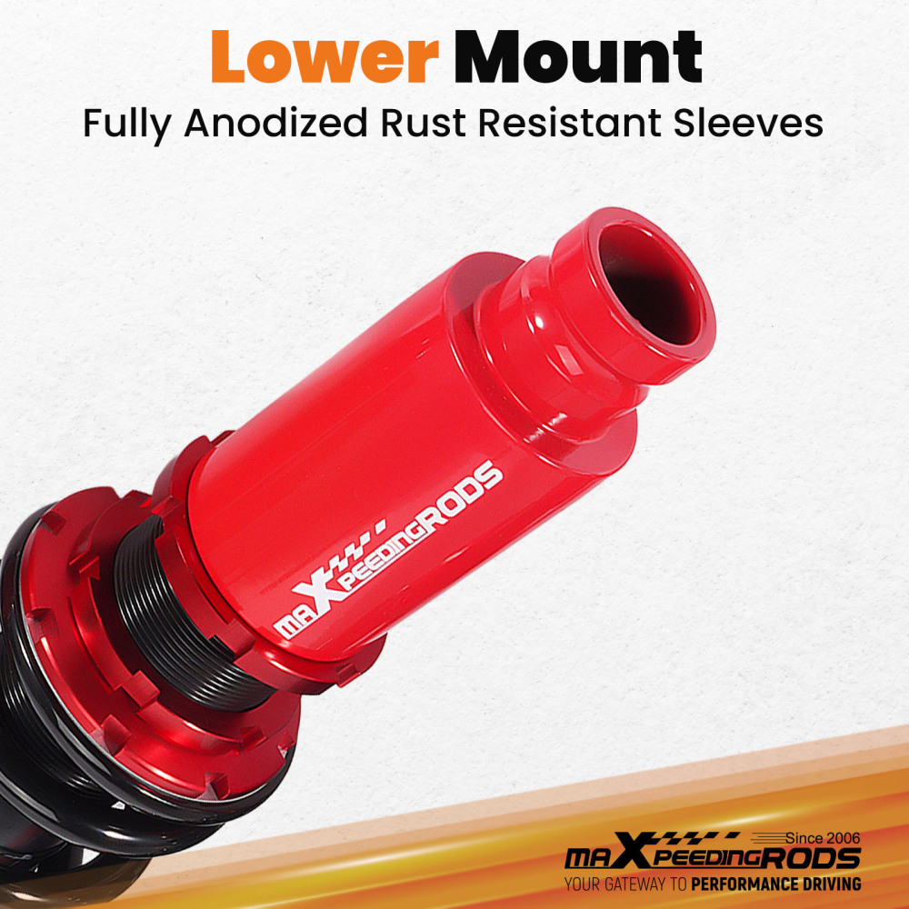 Compatible for Honda Prelude 1992-2001 24 levels of adjustable damper Coilover Coilovers Lowering Kit