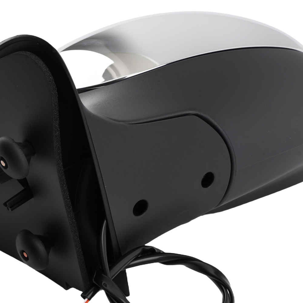 Chrome Mirror Left Side compatible for Ford F-150 compatible for Lightning 99-02 F85Z17683FAB FO1320138