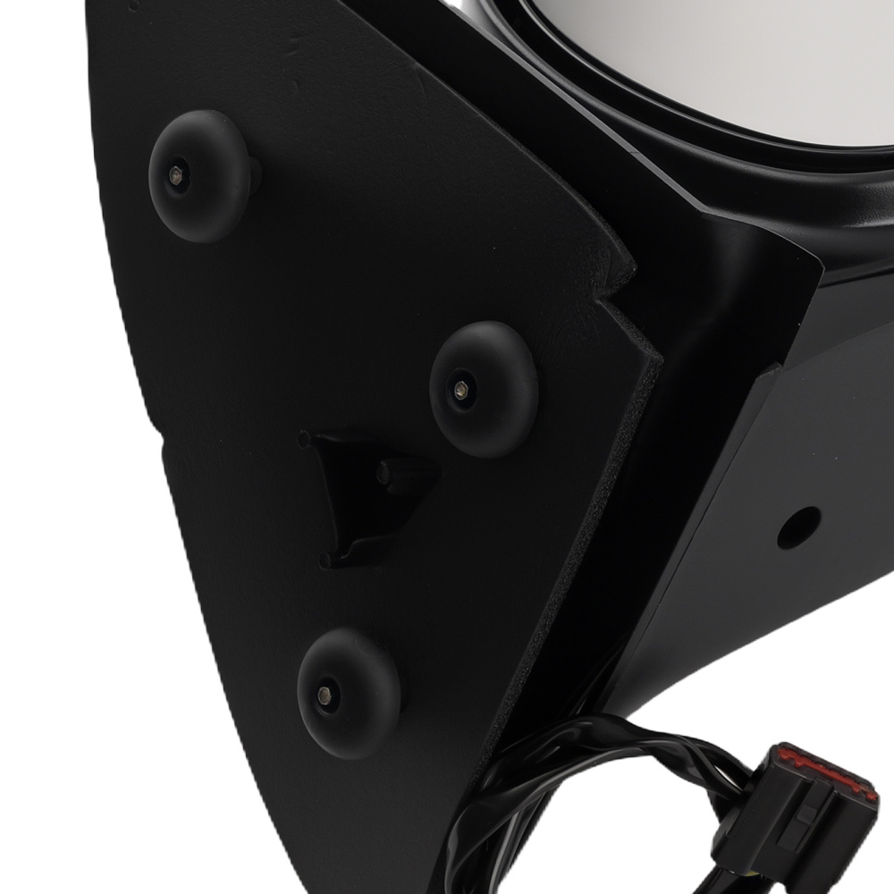 Chrome Door Mirror Power compatible for Ford F-150 F-250 1998-2002 Right FO1321138