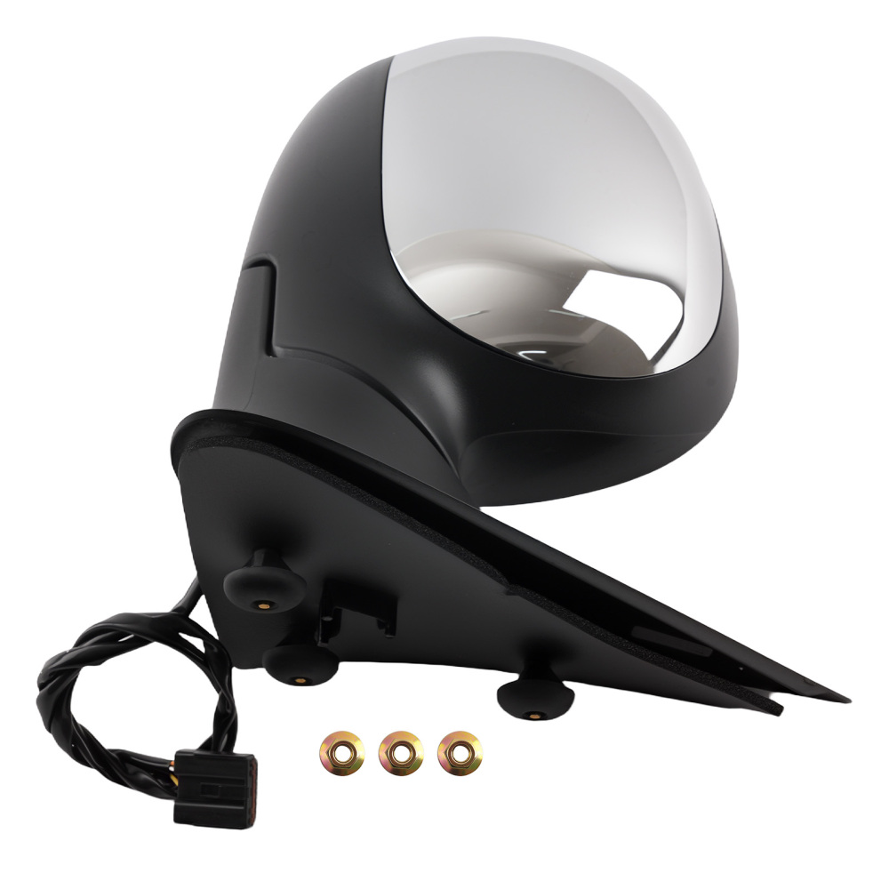 Chrome Door Mirror Power compatible for Ford F-150 F-250 1998-2002 Right FO1321138