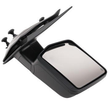 Black Heated Mirrors compatible for Ford F-150 Lariat 2009-2014 8L3Z17682EA Power