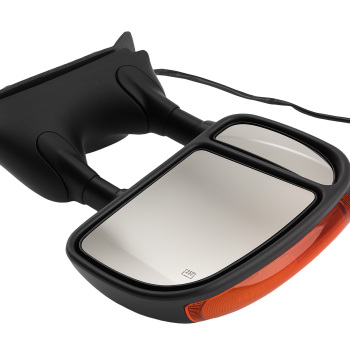 Door Mirror Left compatible for Ford F-250 F-350 F-450 2003-2007 4C3Z17D743BAA