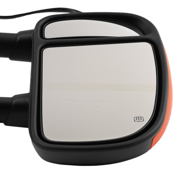 Door Mirror Left compatible for Ford F-250 F-350 F-450 2003-2007 4C3Z17D743BAA