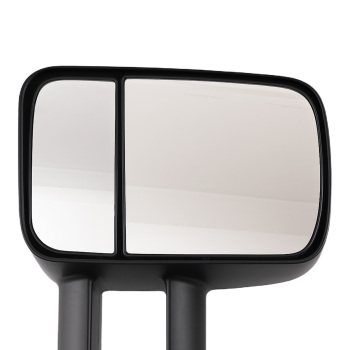 Black Manual Fold Mirror Pair compatible for Chevy Blazer 1992-1994 15764759