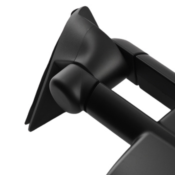 Black Manual Fold Mirror Pair compatible for Chevy Blazer 1992-1994 15764759