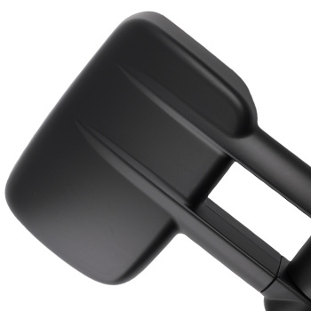 Black Manual Fold Mirror Pair compatible for Chevy Blazer 1992-1994 15764759