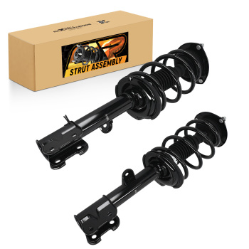 2x Front Struts Shocks w/Coil Spring compatible for Hyundai Santa Fe 2010-2012 372712