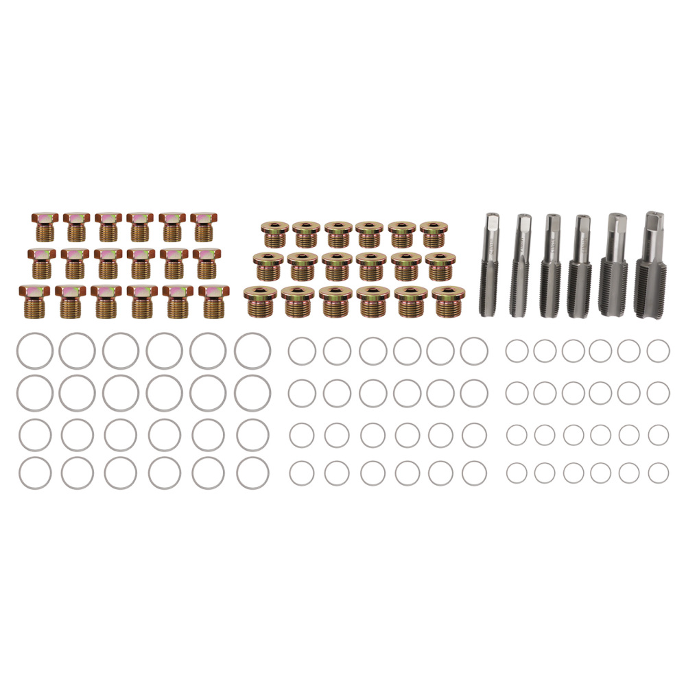 114PC Oil Pan Thread Repair Kit for Passenger Cars Light Trucks M13-M22 Steel