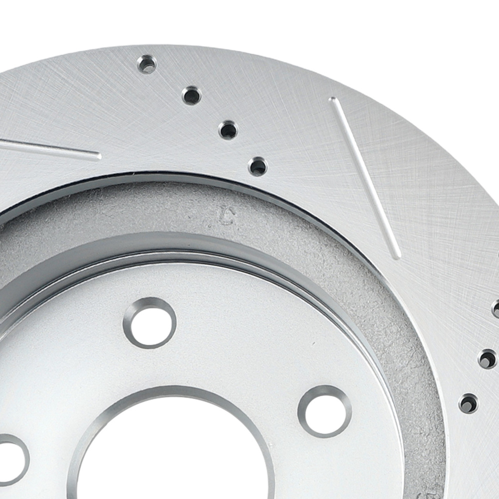 Front Brake Rotors+Calipers w/Pads compatible for Dodge Ram 1500 2009-2010/Compatible for Ram 1500 2011-18